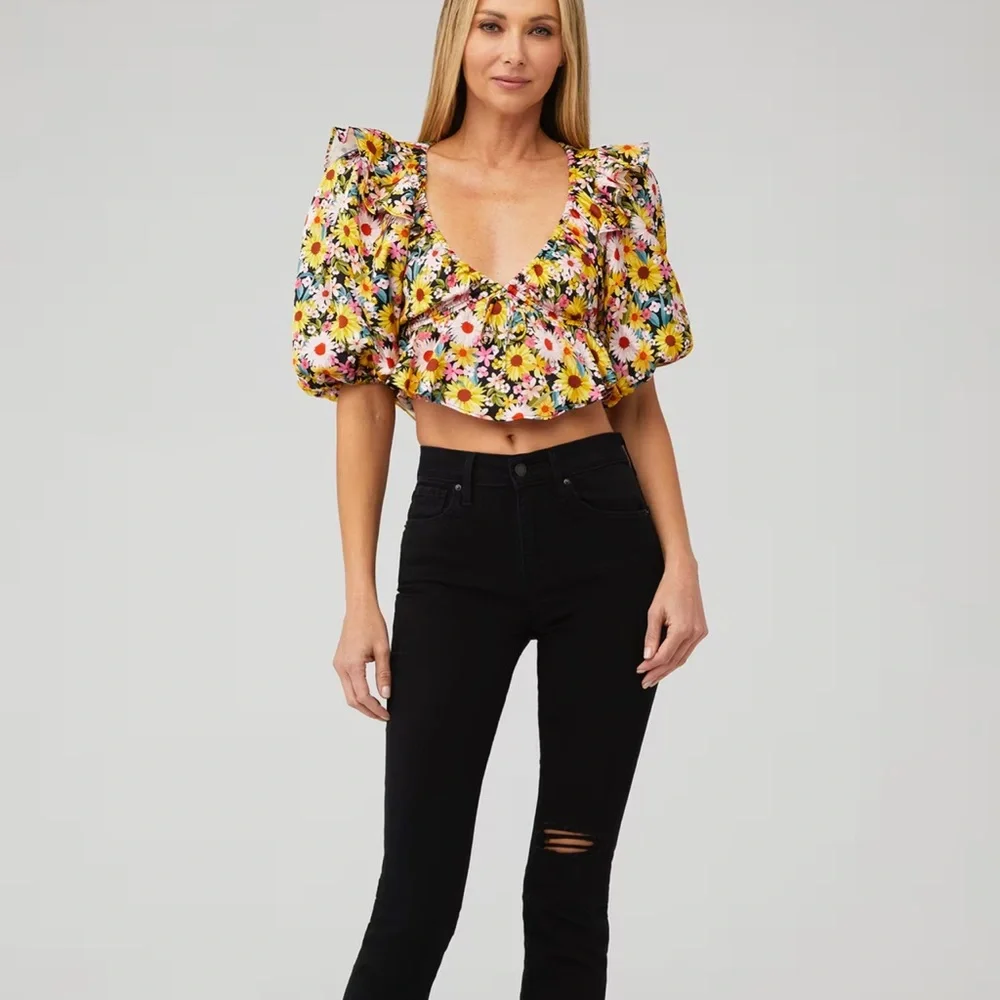 For Love & Lemons Glenn Crop Top - Picture 4 of 4